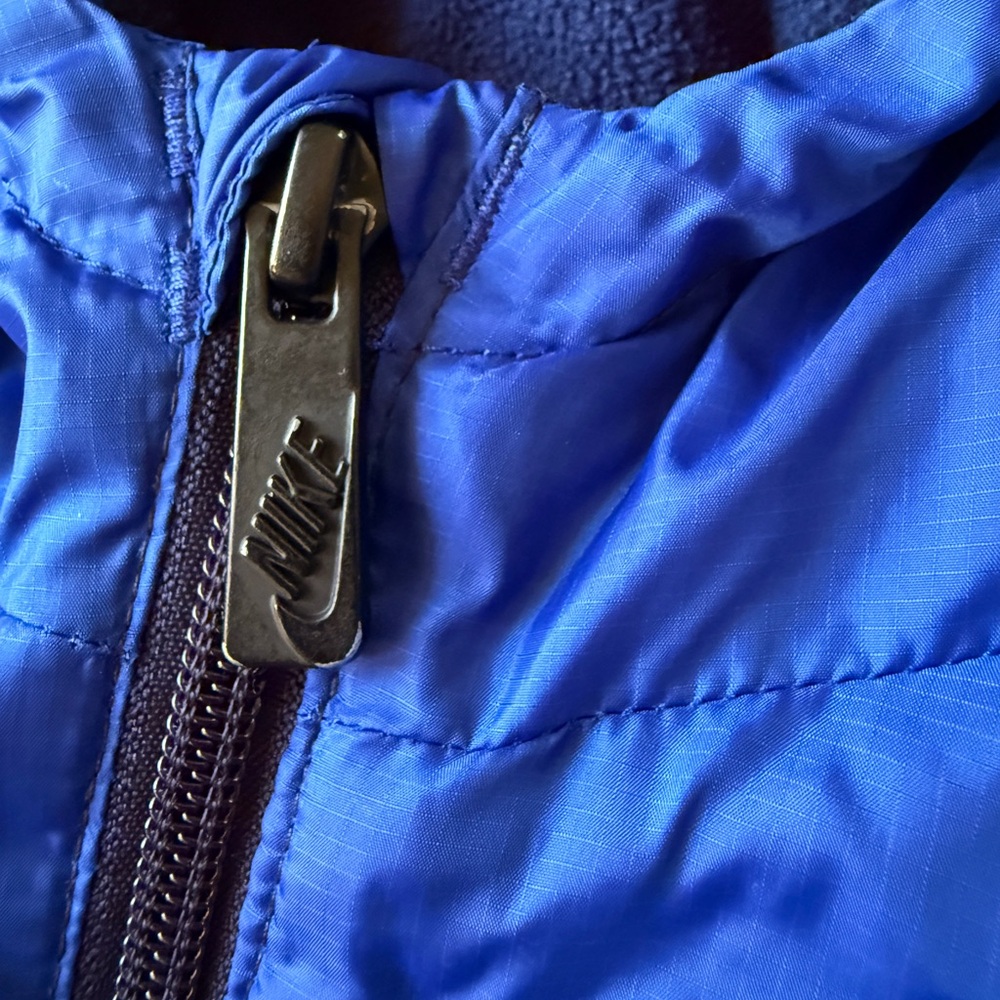 Nike Kids Blue and Black Raincoat - Picture 3 of 5